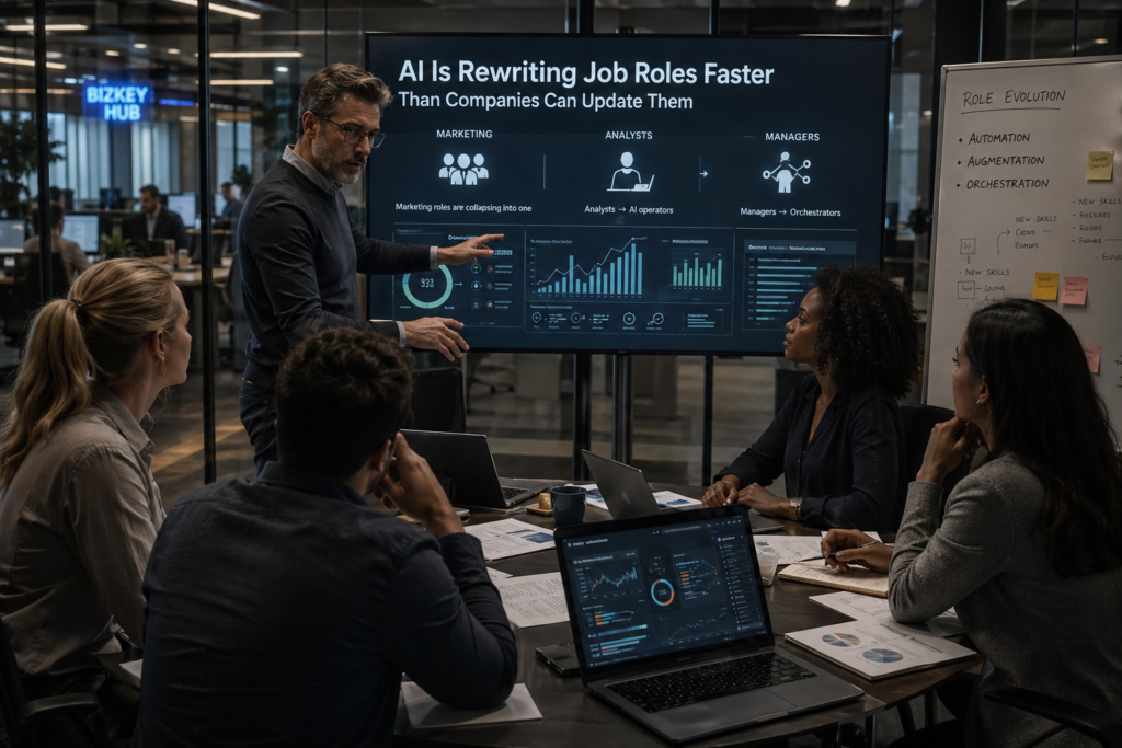 AI is rewriting job roles faster than companies can update them